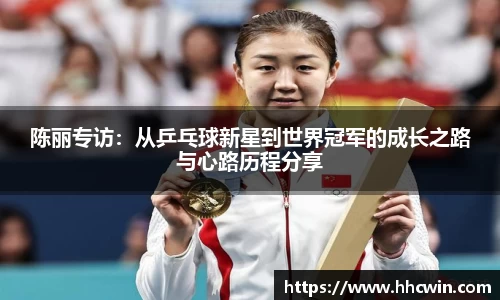 陈丽专访：从乒乓球新星到世界冠军的成长之路与心路历程分享