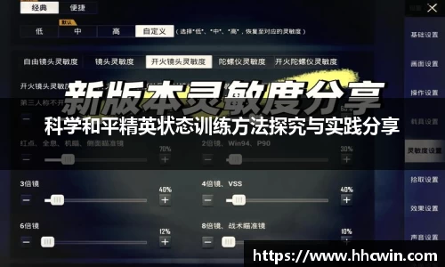 科学和平精英状态训练方法探究与实践分享